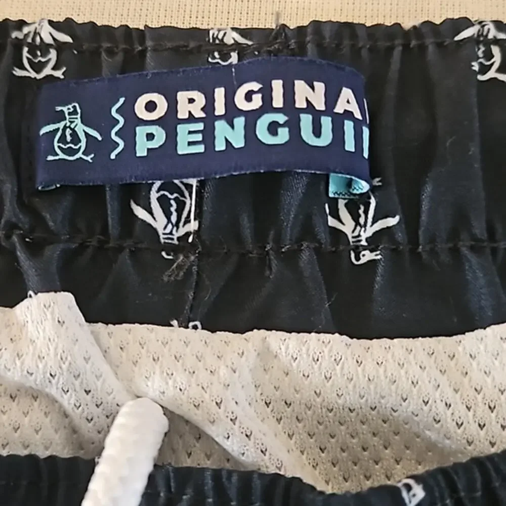 Original Penguin Men’s Re-Pete Swim Trunks Shorts Size XL Dark Sapphire Blue